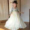 Girls' 2025 Ancient Style Hanfu Dress