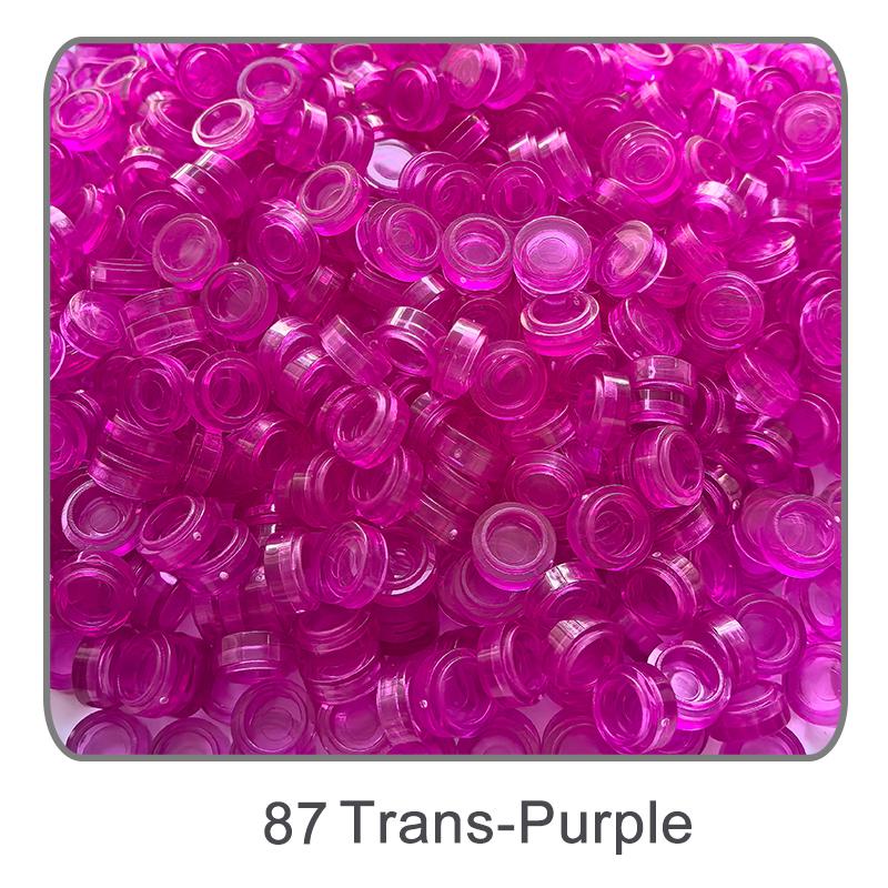 1000PCS 98138 Round Tile 1x1 Flat Circle Pixel Art Stuff Painting Construction Block Mosaic Drawing ideal for Artist Professional Player