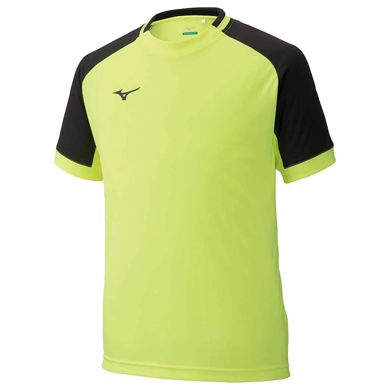 

Mizuno Soccer Wear Solar Cut Parts Field Short Safety Yellow x Japan Size M to Japanese Size Shirt, Sleeve, P2MA9046, Black, (equivalent M)