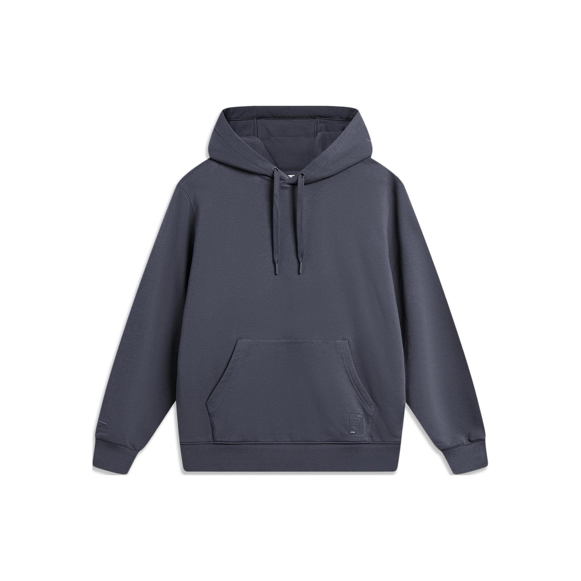 Толстовка Li Ning Унисекс Эбеновый Черный AWDU031-7 S
