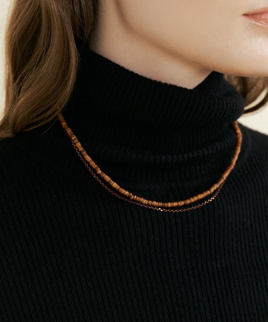 Matias Brown Necklace