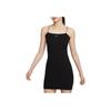 Nike Solid Color Slim Fit Sleeveless Dress Women Dress Black FN4158-010