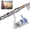 Metal Fishing Line Wheel Sea Pole Rock Raft Fishing Spinning Reel Fishing AccessoryAL4000