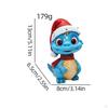 Christmas Decoration Dragon Figurine Miniature Lovely Xmas Statue Ornament for Home
