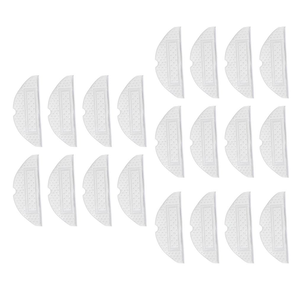 20pcs Sweeping Robot Disposable Mop Pads Mopping Cloth Replacement Cleaning Pads for Xiaomi
