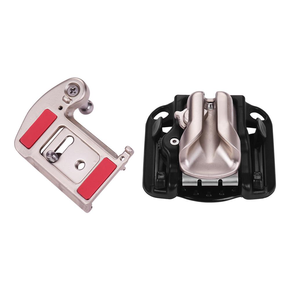 Camera Riem Holster Mount Taille Clip Houder Hanger Met Snelkoppelplaat 1 4 Inch Schroef voor Canon Nikon Sony Olympus zilver