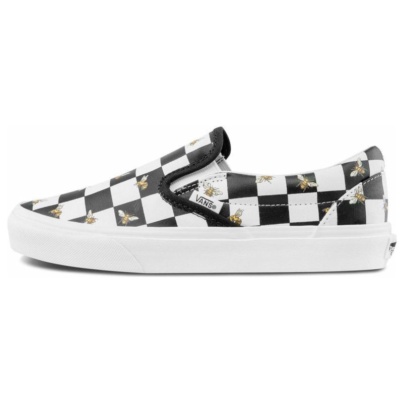 

Vans Classic Slip On Bee Check Black White Vans VN0A33TB9EH 35
