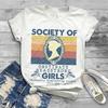 Men's and Women's T-shirts Society of Obstinate Headstrong Girls Seriously Displeasing People Shirt