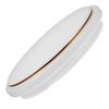 PVC Ceiling Light Shade Flush Mount Round Diameter 18.7 Cm Easy Install Dome Cover for Dining Room Bedroom Living Room