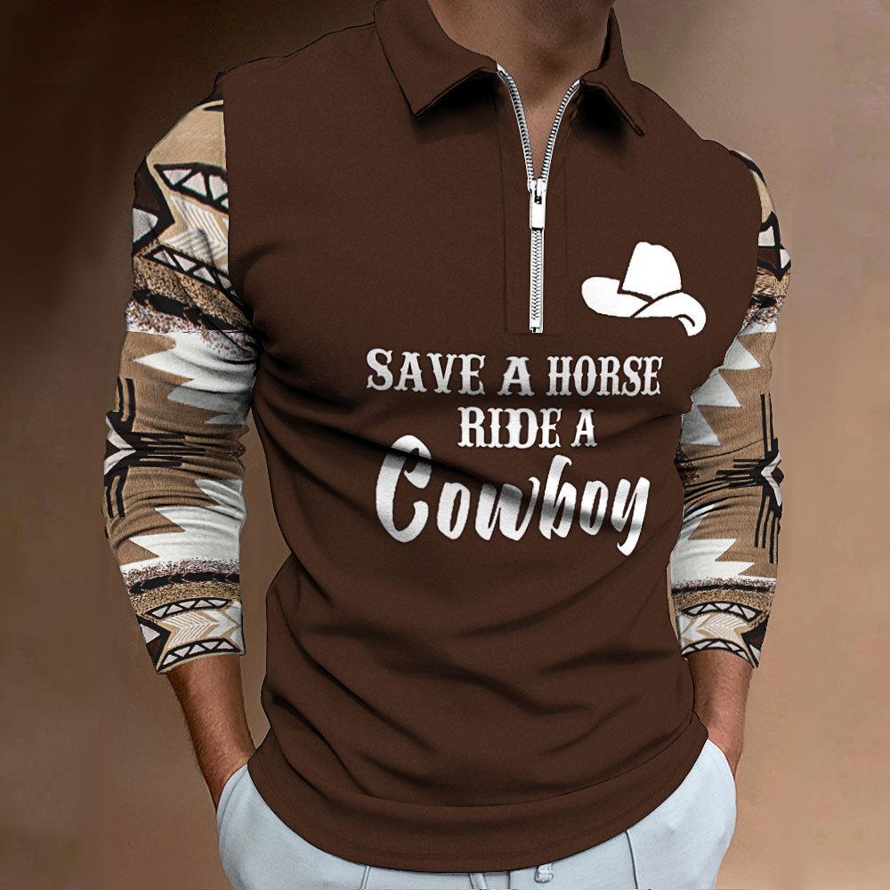 

Новая мужская повседневная облегающая мужская спортивная рубашка-поло с длинным рукавом и 3D цифровой печатью 6XL