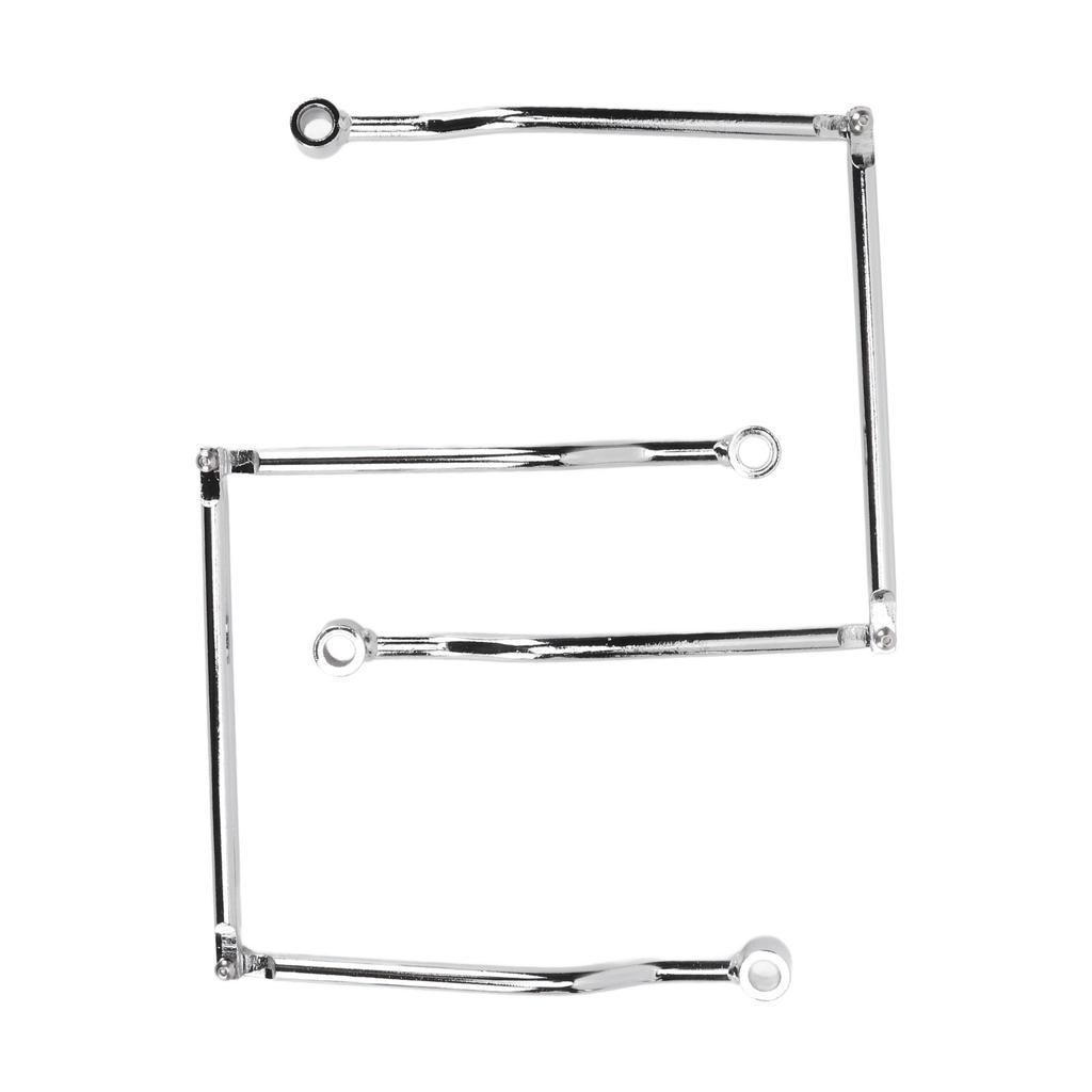 Tyče držáku postranní brašny na motorku Univerzální ocelová Heavy Duty pro 12mm montážní otvor