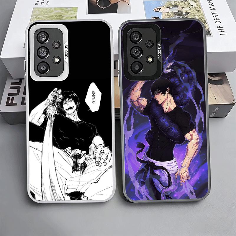Anime Fushiguro Toji JUJUSU Soft Phone Case for Samsung A17 A16 A15 A14 A13 A57 A56 A55 A54 A53 A37 A36 A35 A34 A33 A26 A25 A24