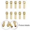 Mini Drill Chucks Set 10 Brass Adapters For Rotary Tools Reliable Grip And Compatibility For Various Applications
