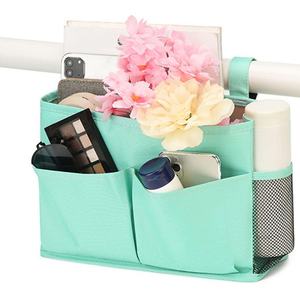 Reusable Sofa Side Pouch Bag Removable Bed Hanging Pouch  Dormitory Bedside