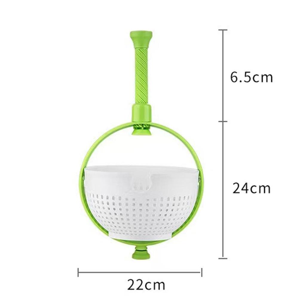 Odtokové koše do kuchyňského dřezu Ruční rotační sušička na zeleninové a ovocné saláty Myčka na ovoce