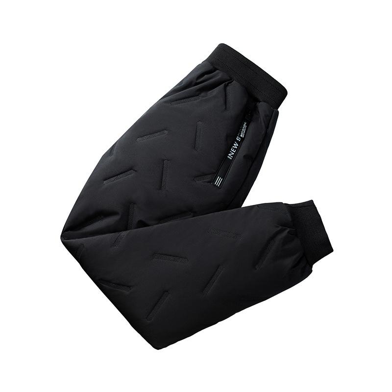 Dubbped Boys Girls Winter Pants Waterproof Cotton Padded Thick Warm Trousers Ski Pants Elastic Kids Fleece Pant Thick Clothes