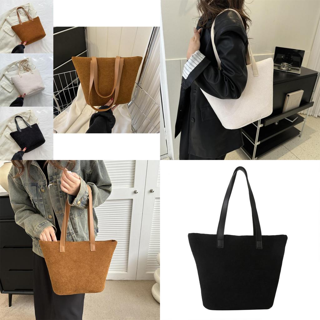 Fashionable Vintage Inspired Tote Bag For Women With Spacious Design And Soft Fabric