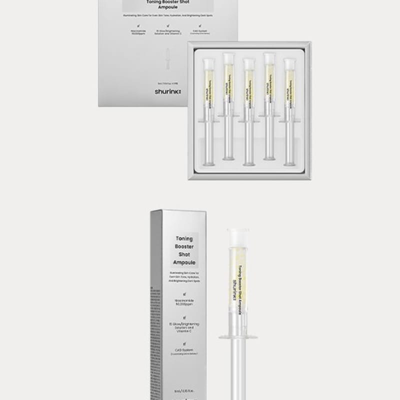 [Shrink ALX] Toning Booster Shot Ampoule 5ml / 5ml*5ea 2 types (Choose 1)