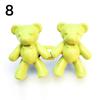 Reusable Metal Buttons Bear Flower Snap Fastener Pants Pin Retractable Button Sewing-on Buckles Jeans Perfect Fit Reduce Waist