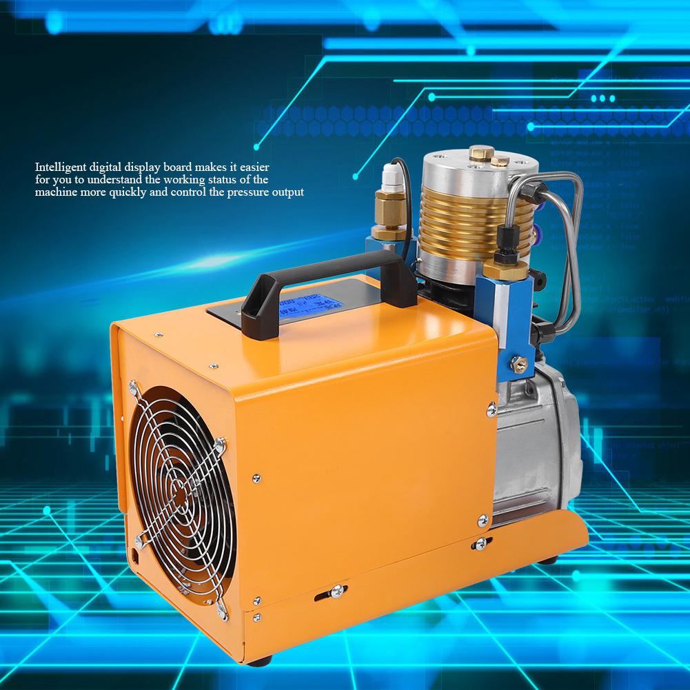 Air Compressor Pump 30MPa 4500PSI Intelligent Digital Display Pressure Control SetUS Plug 110V