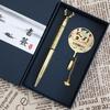 Beijing Tiananmen Metal Bookmark - Custom Engraved Cultural Gift Box
