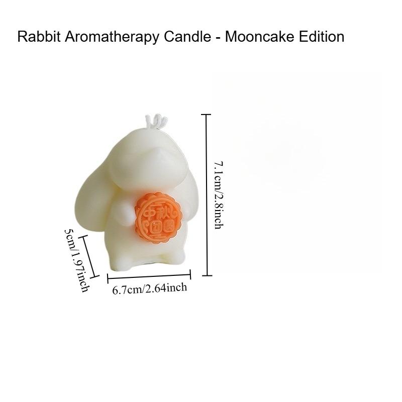 

1pc Mid-Autumn Festival Rabbit Aromatherapy Candle High Grade Gift with Creative Fragrance Decoration