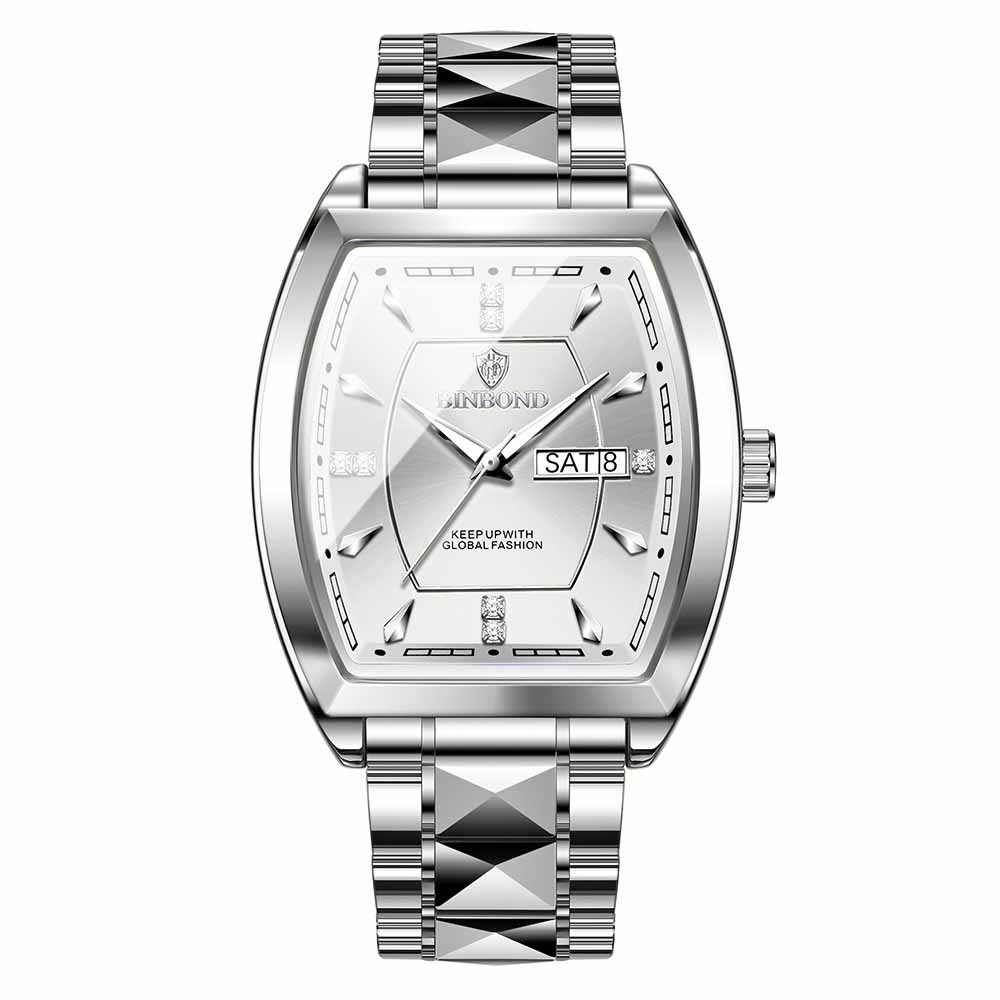 Pánské vodotěsné luminiscenční běžecké hodinky s budíkem