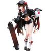 Anime Hu Tao Figure Trendy Style Skateboards Hu Tao Action Figures Beauty Girl PVC Models Hu Tao Figurine Toy Gifts 23CM