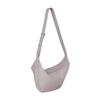 2023 Spring/Summer Women's Soft Leather Crossbody & Shoulder Dumpling Bag - Large Capacity, Casual Style