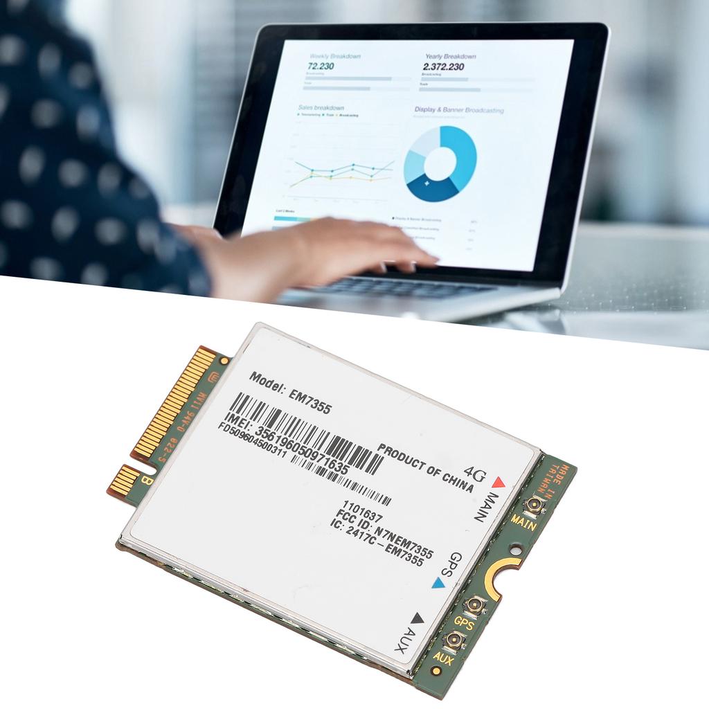 4G LTE Module for Sierra Wireless AirPrime EM7355 Universal Notebook Built In NGFF WWAN Card