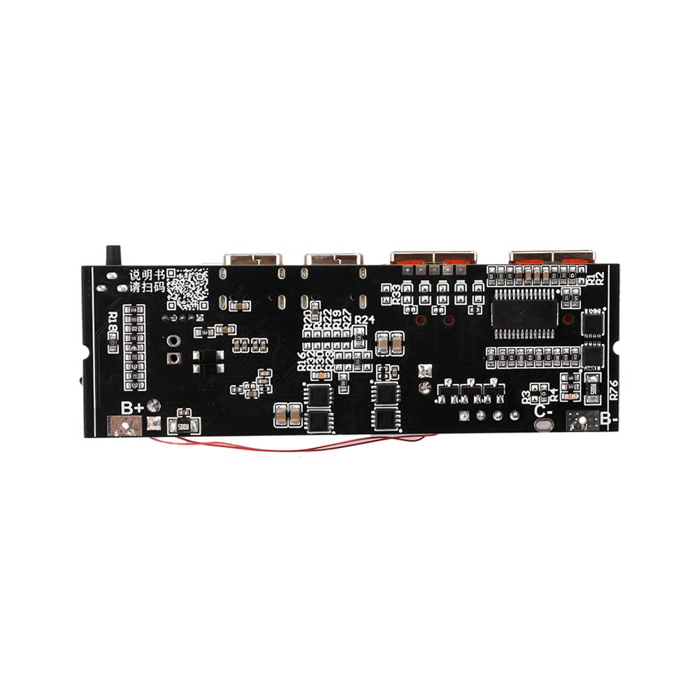 65W 100W Power Bank Double Type-C Port Two Way Fast Charge Mobile Power Module DIY Motherboard 3S 4S 5S QC/PD/PPS/SCP/VOOC