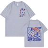Japan Anime Dandadan Turbo Granny Cat Graphic T Shirt Fashion Cartoon T-shirt Women Vintage Casual Women T-shirts