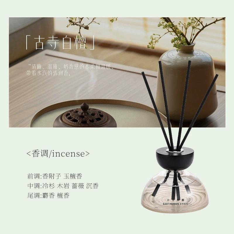 200ml Aromatherapy Reed Diffuser Set Rattan Sticks Essential Oil Fragrance Long-Lasting Home Fragrance for Bedroom Living Room