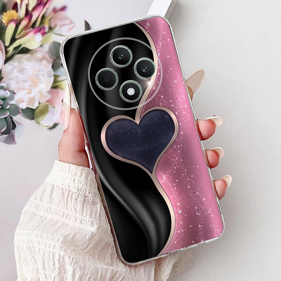 For Oppo Reno 12F 4G Case CPH2687 Stylish Butterfly Painted Cover Soft Silicone Case For Oppo Reno12 F Reno 12 FS Reno12F Bumper