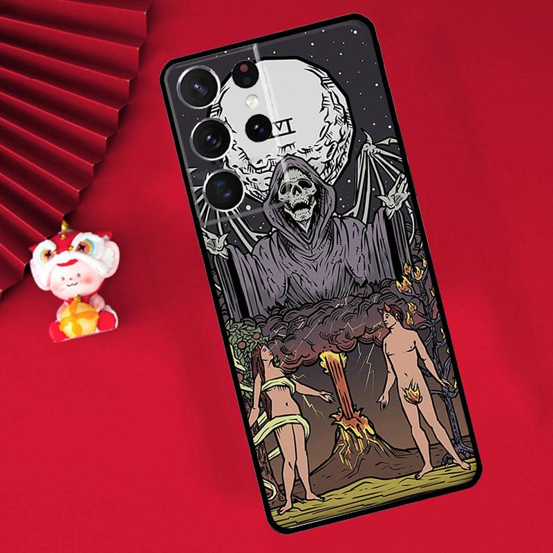 

Occult Witchcraft Moon Gothic Witch Case For Samsung Galaxy S25 S26 Ultra S21 S22 S20 S23 S24 Ultra Plus S10 S25 FE Cover Funda Galaxy S21