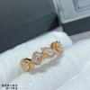 High Quality New 2024 Trend Gifts Selling Hot Brand Classic Europe Famous Luxury Jewelry Rings For Women Zircon Water Drop