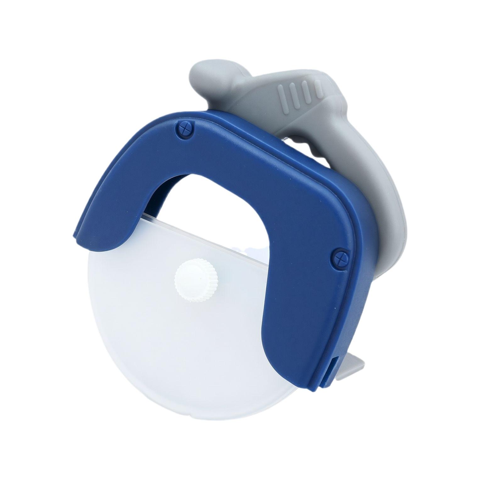 Circular Roller Pizza Knife, Circular Roller Pizza Knife, Creative Single Wheel Pancake Cutter, Thin Pancake One Size синий