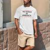 Summer Men's Popular T-shirt Printed Round Neck Short Sleeve T-shirt