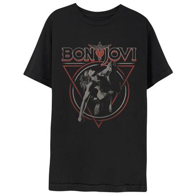 Koszulka Bon Jovi Triangle Overlap to koszulka unisex
