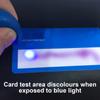 Anti-Blue Light Tester Card Tester Light Glasses UV Testers Accessory Card Blue Light Detection Card Generators Card And