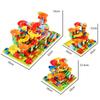 Bloques de construcción Mainan para carreras de canicas, recorrido de laberinto de bolas, Compatible con partículas pequeñas, juguetes con caja de color, 168-336 Uds.