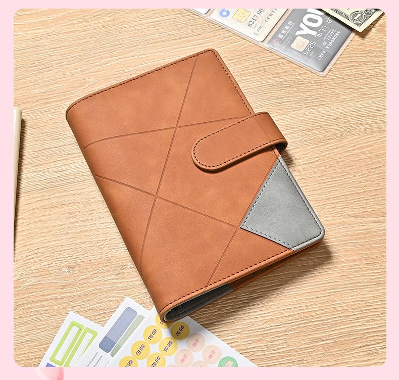 Hot Selling Products 2023 Organizer Cash Envelope Budget System Binder Loose Leaf Diary Ring Binder A6 Binder Budget Planner