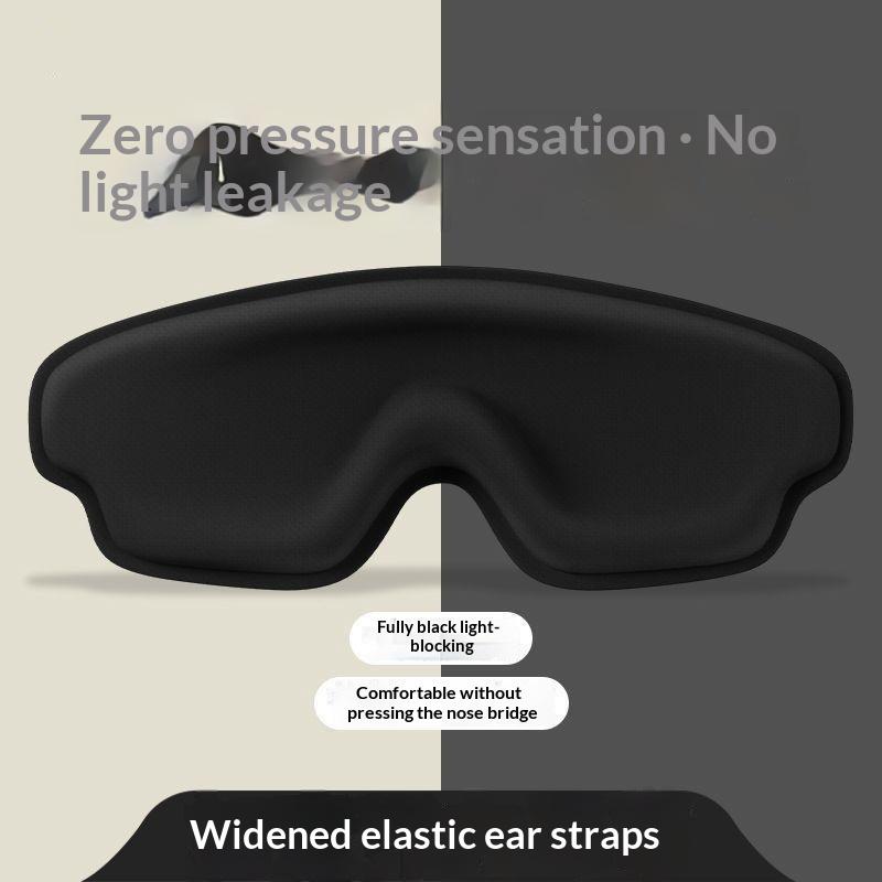 3D Sleeping Eyepatch Mask Block Out Light Eye Mask Soft Cover Rest Relax Sleep Aid Portable Blindfold Travel Eyepatch New