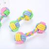 Dog Puppy Cotton Rope Chew Double Knot Braided Bone Pet Molar Training Play Toy