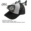 Attrezzatura da Pesca Estiva Fresca Cappello da Pesca per Pesci Bass, Cappellino Novelty 3D Realistico, Regolabile in Rete Traspirante Divertente Accessori per Fotografia all'Aperto Cappello da Sole Esilarante