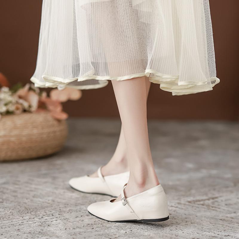 Sapatos Solados Mary Jane Sapatos Rasos Sapatos Sola Macia