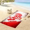 Spartak Moscow Football Club Print Beach Towel, Large Soft Quick Dry Towel for Beach Camping Swimming