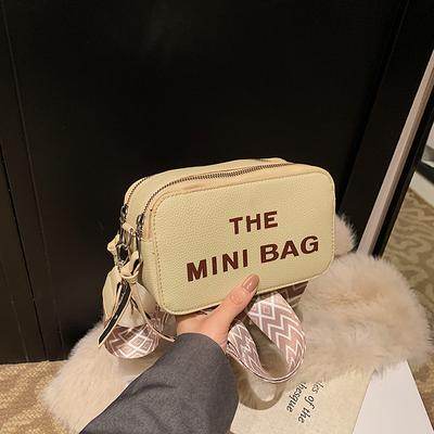 Neue Mode Buchstaben Schultertasche Beliebte Buchstaben Kleine Quadratische Tasche Umhängetasche 2025 Lässig Damen