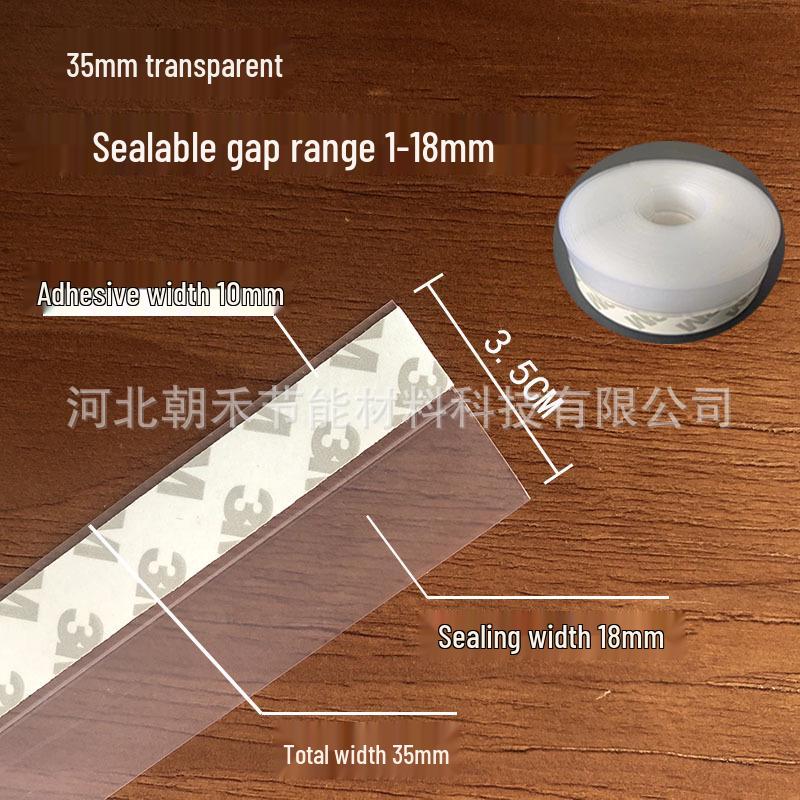 Samolepicí zvukotěsná a větruodolná těsnicí páska na dveře a okna