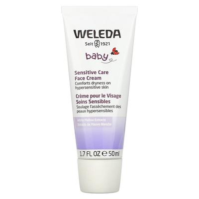 Baby, Sensitive Care Face Cream, White Mellow Extract, 1.7 Fl Oz (50 Ml)
